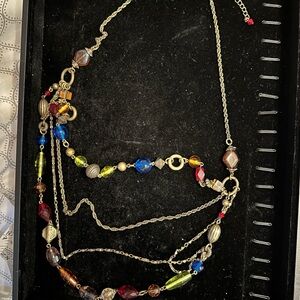 Lia Sophia Colorful Beaded Necklace